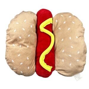 Dog Costume Hot Dog Plush Food Outfit Medium Halloween